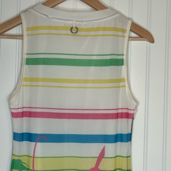 Soggo Collection artsy midi shift dress size S - Picture 6 of 8